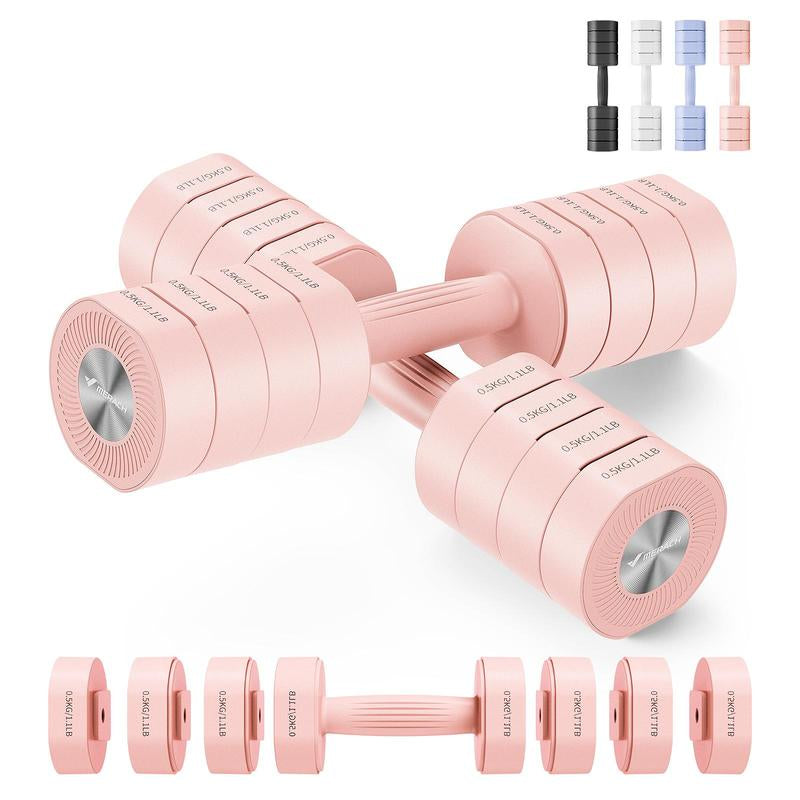 Core & More 4-in-1 Adjustable Dumbbell Set